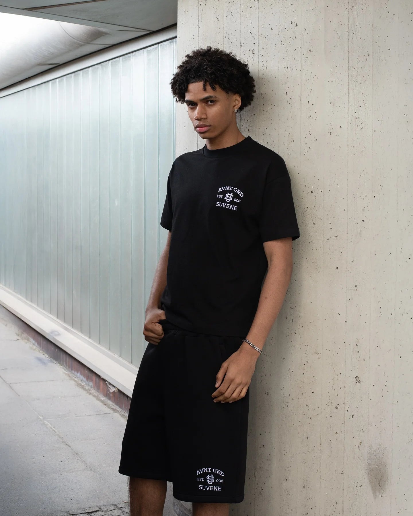 SUVENE Summer Harajuku Casual Shorts T-shirt Cotton Sportswear Two Piece Set  Pocket Zipper Sports Short Short Sleeve Tracksuit