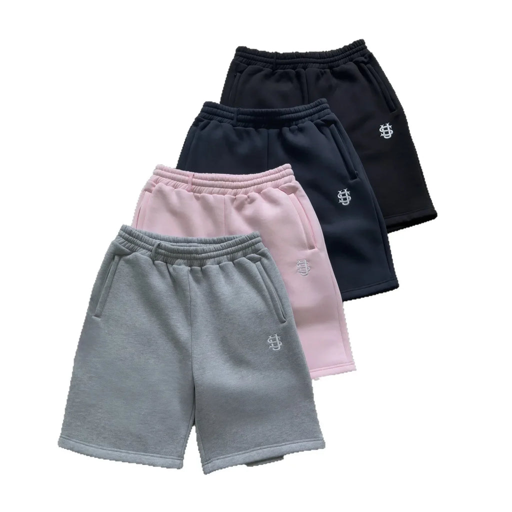Summer Casual Fashion Jogger Shorts Men Cotton Breathable Loose Beach Short Pants Comfortable Gym Basketball Sport Zipper Shorts